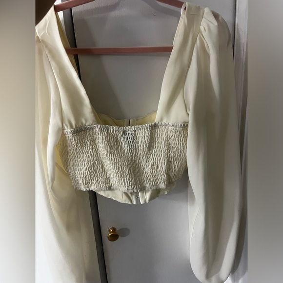 Cream Corset Top - Picture 2 of 2
